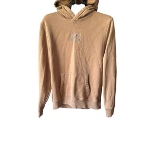 Hollister Men's Tan Hoodie